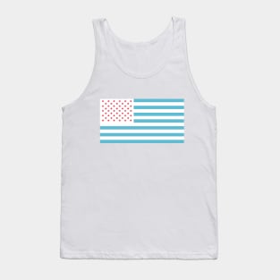 U.S.A. Flag Modified Tank Top